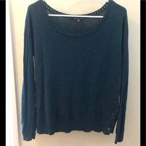 BOGO! Blue Knit AE Sweater